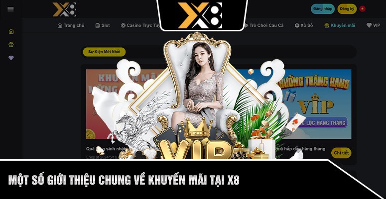 Giới thiệu chung về khuyến mãi tại cổng game X8