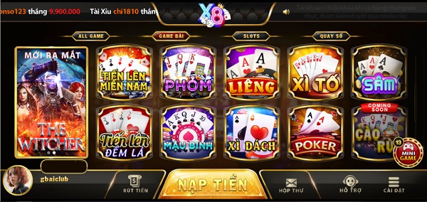 Hướng dẫn chơi game bài đổi thưởng tại X8 chi tiết